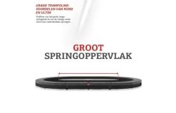 BERG Grand Favorit Regular 520x345 Grijs + Veiligheidsnet Comfort -Beste Trampoline Winkel 031723fdaea7d1426966a6e662240b72b9b0856f0ccce79f00bf2ef666fcd8a3