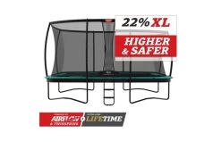BERG Ultim Champion Regular 410x250 Groen + Veiligheidsnet Deluxe Xl