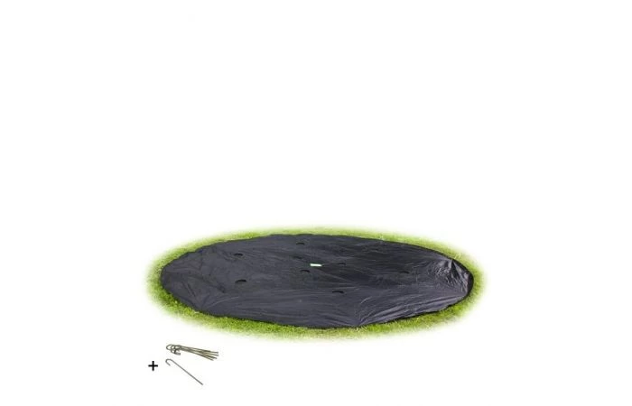 EXIT Groundlevel Trampoline Afdekhoes 366cm 1 EXIT Groundlevel Trampoline Afdekhoes 366cm