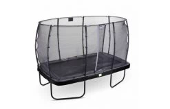 EXIT Elegant Trampoline Met Economy Veiligheidsnet 214x366 Zwart -Beste Trampoline Winkel 069490ac625385dd6169a6eb7ca463555fe1dbff704f6a29ef573e9b73bae455