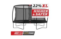 BERG Grand Champion Regular 520x345 Zwart + Veiligheidsnet Deluxe Xl