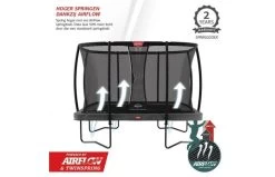 BERG Ultim Champion InGround 330x220 Groen + Veiligheidsnet Deluxe -Beste Trampoline Winkel 0f654f9a8f38fca81a01575872bd3a4fc994001fb01fa4a15f6a465bdc186890