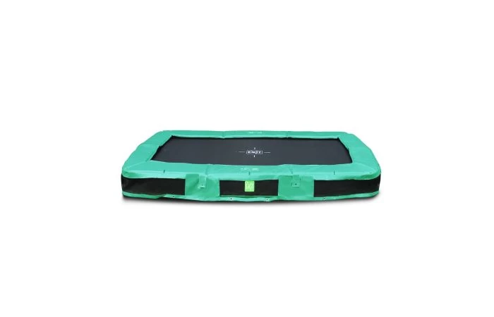 EXIT InTerra Inground Trampoline 244x427cm Groen 1 EXIT InTerra Inground Trampoline 244x427cm Groen