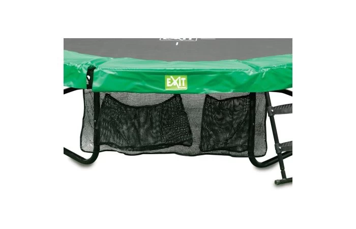 EXIT JumpArena Trampoline 244cm Met Ladder En Schoenenzak - Groen/grijs 5 EXIT JumpArena Trampoline 244cm Met Ladder En Schoenenzak - Groen/grijs - Afbeelding 5