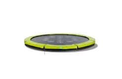 EXIT Twist Inground Trampoline 366cm Groen/grijs