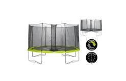 EXIT Twist Trampoline 366cm Groen/grijs -Beste Trampoline Winkel 12 91 12 00 exit twist trampoline o366cm groen grijs 1