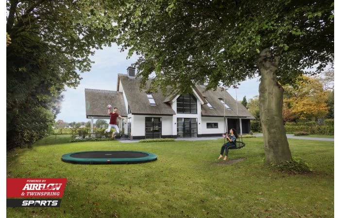 BERG Ultim Grand Favorit InGround Trampoline Sports 520x345 Groen 2 BERG Ultim Grand Favorit InGround Trampoline Sports 520x345 Groen - Afbeelding 2