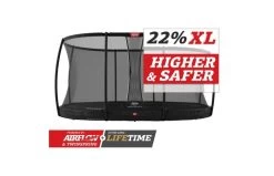 BERG Grand Champion InGround 520x345 Zwart + Veiligheidsnet Deluxe Xl