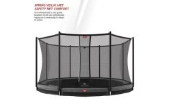 BERG Favorit InGround Trampoline 200 Grijs + Veiligheidsnet Comfort -Beste Trampoline Winkel 1dbdf07862c45021fe82f650a70a9ed0e754cb06f1888e964240d379676549f3