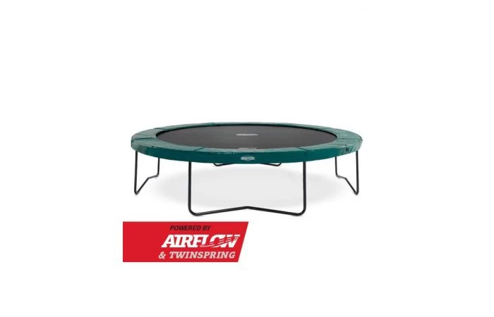 BERG Elite Regular Trampoline 380 Groen 1 BERG Elite Regular Trampoline 380 Groen