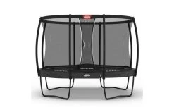 BERG Grand Champion Regular 350x250 Grijs + Veiligheidsnet Deluxe
