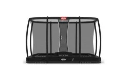 BERG Champion InGround 330 X 220 Cm Zwart + Veiligheidsnet Deluxe