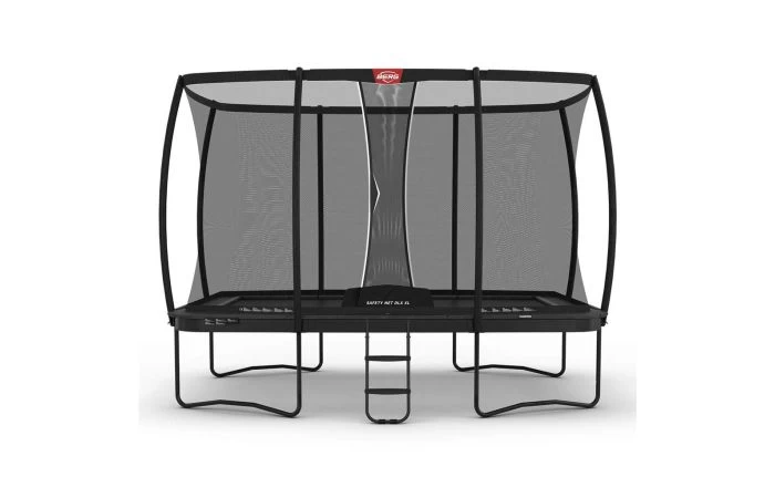 BERG Ultim Champion Regular 410x250 Grijs + Veiligheidsnet Deluxe Xl 1 BERG Ultim Champion Regular 410x250 Grijs + Veiligheidsnet Deluxe Xl