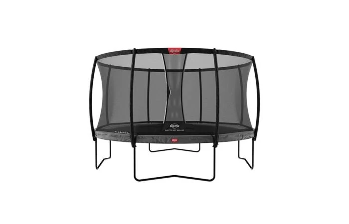BERG Champion Regular Trampoline 330 Grijs + Veiligheidsnet Deluxe 1 BERG Champion Regular Trampoline 330 Grijs + Veiligheidsnet Deluxe