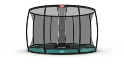 BERG Champion InGround Trampoline 430 Groen + Veiligheidsnet Deluxe Xl