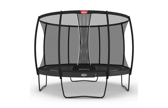 BERG Champion Regular Trampoline 430 Grijs + Veiligheidsnet Deluxe Xl 1 BERG Champion Regular Trampoline 430 Grijs + Veiligheidsnet Deluxe Xl