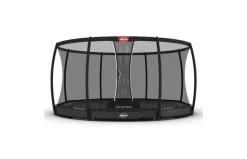 BERG Elite InGround Trampoline 430 Grijs + Veiligheidsnet Deluxe