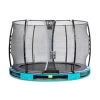 EXIT Elegant Inground Trampoline Met Economy Veiligheidsnet 305 Blauw
