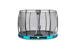 EXIT Elegant Inground Trampoline Met Economy Veiligheidsnet 305 Blauw
