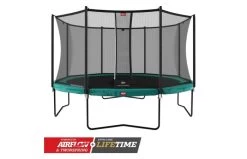 BERG Champion Regular 430 Groen + Veiligheidsnet Comfort