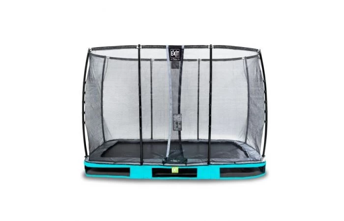 EXIT Elegant Premium Inground Trampoline Met Deluxe Veiligheidsnet 214x366 Blauw 1 EXIT Elegant Premium Inground Trampoline Met Deluxe Veiligheidsnet 214x366 Blauw