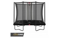 BERG Ultim Favorit Regular 280x190 Zwart + Veiligheidsnet Comfort