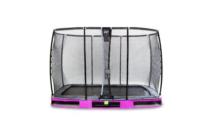 EXIT Elegant Premium Inground Trampoline Met Deluxe Veiligheidsnet 214x366 Paars 1 EXIT Elegant Premium Inground Trampoline Met Deluxe Veiligheidsnet 214x366 Paars