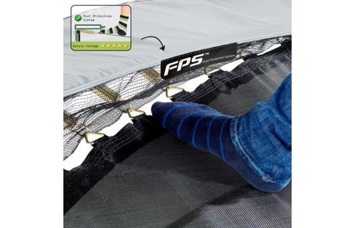 EXIT Elegant Inground Trampoline Met Economy Veiligheidsnet 427 Paars 7 EXIT Elegant Inground Trampoline Met Economy Veiligheidsnet 427 Paars - Afbeelding 7