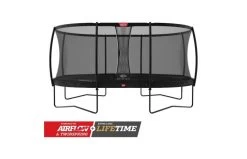 BERG Grand Champion Regular 520x345 Zwart + Veiligheidsnet Deluxe