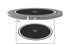 BERG Trampoline Springdoek Favorit 430 Cm Met Witte Rand