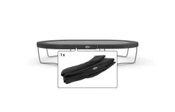 BERG Grand Champion Regular Beschermrand Grijs 520 X 350 Cm