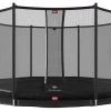 BERG Favorit InGround 380 Zwart + Veiligheidsnet Comfort