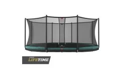 BERG Grand Favorit InGround 520x345 Groen + Veiligheidsnet Comfort