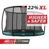 BERG Elite InGround 430 Groen + Veiligheidsnet Deluxe Xl