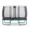 EXIT Elegant Trampoline Met Economy Veiligheidsnet 244x427 Groen