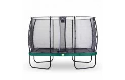 EXIT Elegant Trampoline Met Economy Veiligheidsnet 244x427 Groen