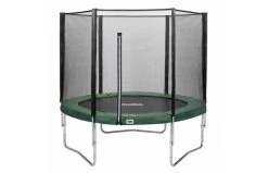 Salta Trampoline Met Veiligheidsnet 213 Groen + Gratis Trapje