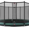 BERG Favorit InGround 380 Groen + Veiligheidsnet Comfort