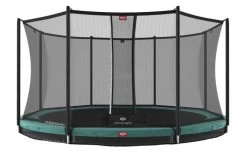 BERG Favorit InGround 380 Groen + Veiligheidsnet Comfort