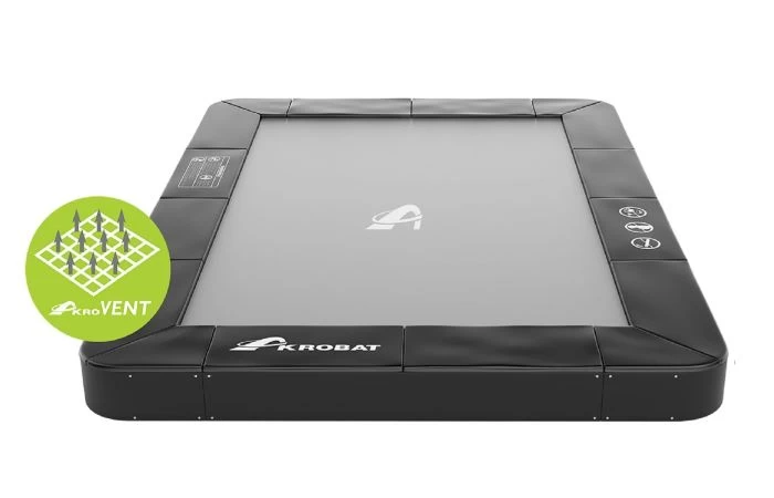 Akrobat Primus Premium Flat To The Ground Trampoline 1 Akrobat Primus Premium Flat To The Ground Trampoline