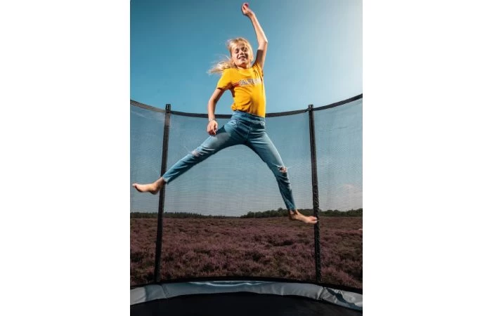 BERG Favorit InGround 330 Grijs + Veiligheidsnet Comfort 3 BERG Favorit InGround 330 Grijs + Veiligheidsnet Comfort - Afbeelding 3