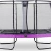 EXIT Elegant Premium Trampoline Met Deluxe Veiligheidsnet 214x366 Paars