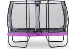 EXIT Elegant Premium Trampoline Met Deluxe Veiligheidsnet 214x366 Paars
