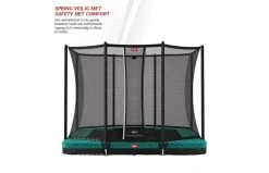 BERG Ultim Favorit InGround 280x190 Groen + Veiligheidsnet Comfort -Beste Trampoline Winkel 6aa701cb7af18e623bb4a79d74fa653260c8caeeaf20c808216ccca4dda3773b