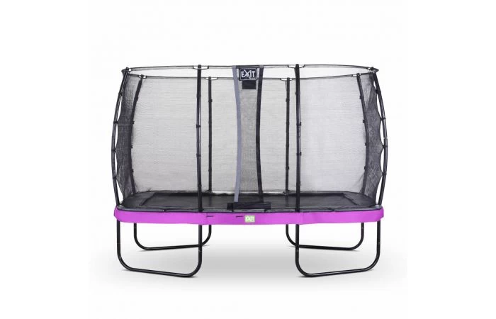 EXIT Elegant Trampoline Met Economy Veiligheidsnet 214x366 Paars 1 EXIT Elegant Trampoline Met Economy Veiligheidsnet 214x366 Paars