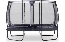 EXIT Elegant Premium Trampoline Met Deluxe Veiligheidsnet 214x366 Zwart