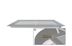Berg Beschermrand Band Veer (4 Stuks)