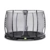EXIT Elegant Inground Trampoline Met Economy Veiligheidsnet 305 Zwart