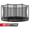BERG Champion InGround 430 Grijs + Veiligheidsnet Comfort