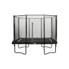Salta Rechthoekige Trampoline 153x214 Met Net Black Edition Kleur Antraciet
